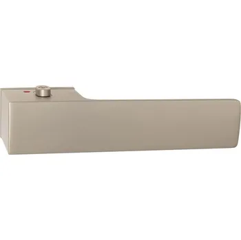 Dveřní kování Tupai klika na dveře GORDO RT5-4084 s uzamykáním (nikl perla) Zvolte variantu: Klika / Klika se zámkem (LEVÁ)