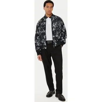 Versace Jeans Couture Bunda pro přechodné období 78GASD07 CQD92 Černá Regular Fit 50