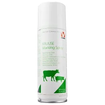 Barva ve spreji Spray Značkovací Kruuse Marking Spray Zelený 200ml