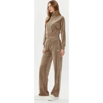 Dámské oblečení Guess Mikina V3BQ22 KBXI2 Hnědá Regular Fit L