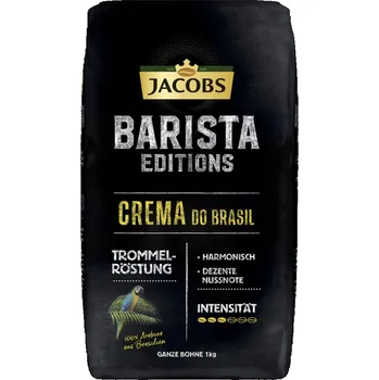 Káva Jacobs Barista Crema do Brasil zrnková káva 1 kg