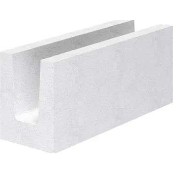 Pórobetonový zdicí materiál Profil U Ytong P4-500 – 599×200×249 mm