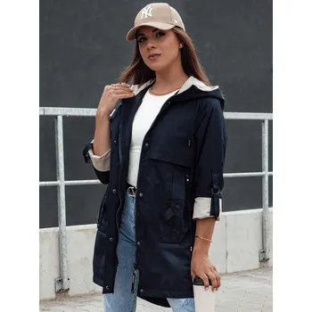 Dámská cargo bunda Dámská bunda DSTREET STYLE QUEEN TMAVĚ MODRÁ S