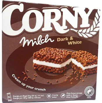 CORNY MILCH DARK&WHITE - 4ks á 30g - 120g