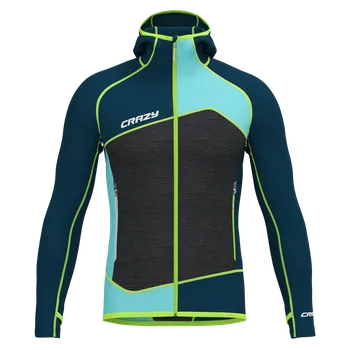 Crazy mikina Idea PULL RESOLUTION 2024/2025 Tmavě červená L Pánské