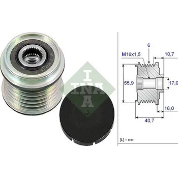 Předstihová spojka Schaeffler INA 535 0028 10