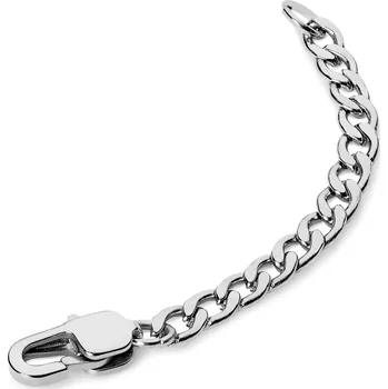 Řetízek Essentials | 5cm prodlužovací řetízek stříbrné barvy - Lucleon