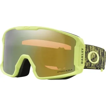 Sjezdové lyžování Oakley Lyžařské brýle LINE MINER M 2024/2025 Prizm Snow Sage Gold Iridium Pánské, Unisex