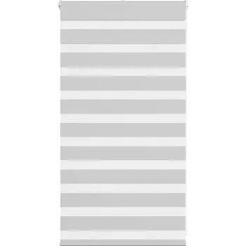 Roleta Zebra roleta světle šedá 75x100cm šířka látky 70,9 cm polyester Šedá 4014412