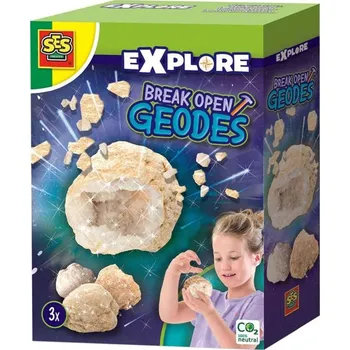 kreativní sada SES Creative Explore rozbíjení krystalických hornin