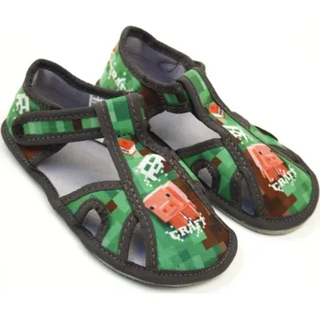 Dětská móda Ef Barefoot papuče 386 Craft EUR 26