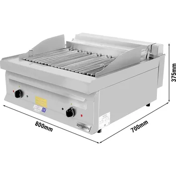 Kuchyňský gril G.Gastro Elektrický přímý gril na vodu - 0,80 m