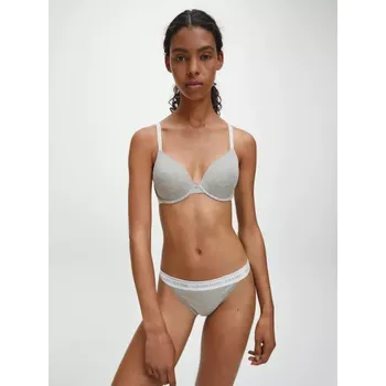 Dámská móda QF5834 - brazilky Calvin Klein, L, šedá