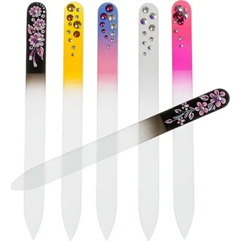 Bohemian Gifts Pilník skleněný barevný velký s krystalky Swarovski 135 mm