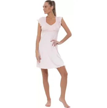 Dámská noční košile Dámská noční košile Follia modal Camilla/1182, XL, pastel