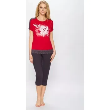 Dámské pyžamo 714/A96 - dámské pyžamo Fabio, L, pták