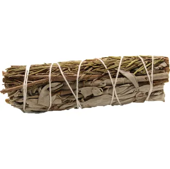 Aroma difuzér Vykuřovací Svazek - Vůně bylin Varianta: Bílá Šalvěj & Rozmarýn - 10cm