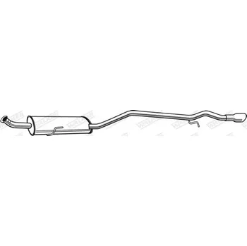 Tlumič výfuku Zadní tlumič výfuku WALKER 23364