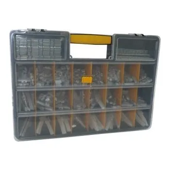 Kufr s vyvažovacím závažím 24 přihrádek 450 x 320 x 80 mm