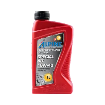 Motorový olej Alpine Special 4T 10W-40, 1L, olej pro 4-taktní motocykly