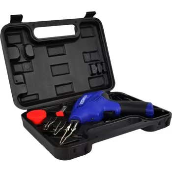 Páječka GEKO G81215 Pájecí pistole 200 W, s příslušenstvím, LED dioda