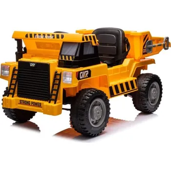 Odrážedlo ELJET Dětské elektrické auto sklápěč žlutá Li-Ion Žlutá + DÁREK + Doprava ZDARMA