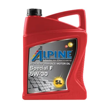 Motorový olej Alpine Special F 5W-30, A5/B5, 5L, motorový syntetický olej