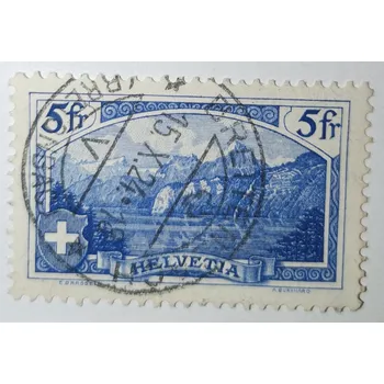 Sběratelství Známka Švýcarsko, 5Fr, Mi.122#