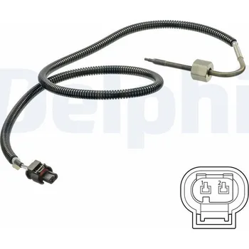 Čidlo automobilu Čidlo, teplota výfukových plynů DELPHI TS30225