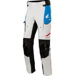 kalhoty ANDES DRYSTAR HONDA kolekce, ALPINESTARS (světle šedá/černá/modrá/červená, vel. S)