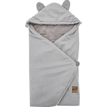 Eko Fusak do autosedačky velvet Grey