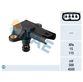 Čidlo automobilu Senzor tlaku sacího potrubí FAE 15189