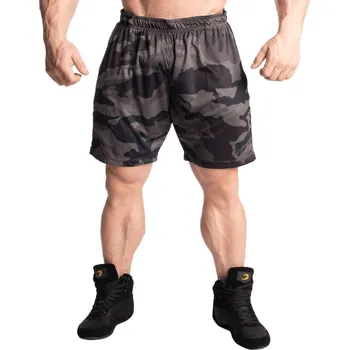 Pánské kraťasy Gasp DYNAMIC SHORTS DARK CAMO – šortky Gasp maskáčové tmavé Velikost: M