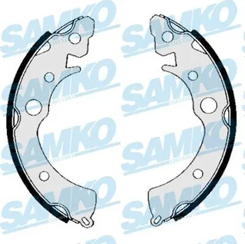 Brzdová čelist Sada brzdových čelistí SAMKO 84810
