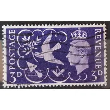 Sběratelství Známka Velká Británie, 3P, Sg.492#