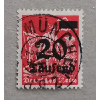 Sběratelství Známka Německo, Reich, 20/12T.Mk./Mk., Mi.280#