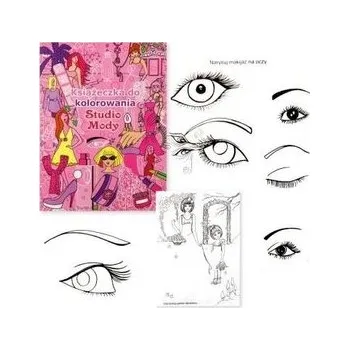 Set školních potřeb Książeczka do kolorowania. Studio mody