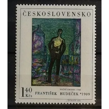 Sběratelství Známka ČSR, 1,40Kčs, Pof.1855**