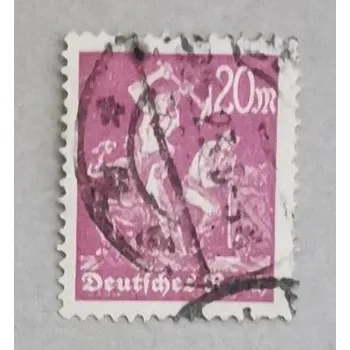 Sběratelství Známka Německo, Reich, 25Mk., Mi.241#