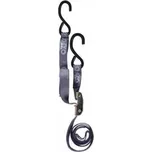 Upínací popruhy S-Hook Straps s rychloupínací spojkou, nastavitelné a zesílené, OXFORD (šedé)