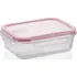 Dóza na potraviny TESCOMA Freshbox Glass 892172.00 1 l růžová/transparentní