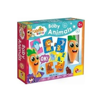 Cizojazyčná kniha Carotina Baby - Zwierzęta windowbox