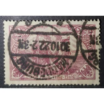 Sběratelství Známka Německo, Reich, 2.50Mk., Mi.115#