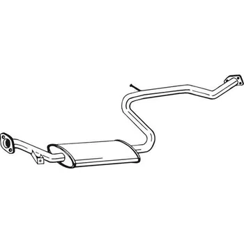 Tlumič výfuku Střední tlumič výfuku BOSAL 283-837