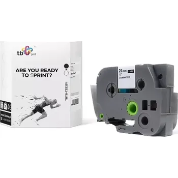 Pásek do tiskárny páska pro štítkovače Brother černá na bílé 24 mm x 8 m