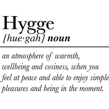 Plakát Plakát, Obraz - Quote Hygge, Ninola Design