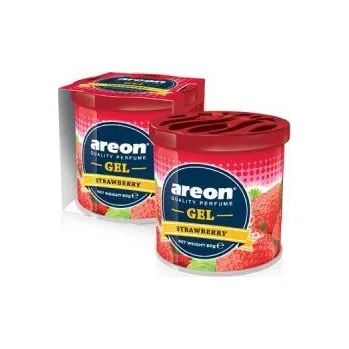 Vůně do auta Osvěžovač vzduchu AREON GEL CAN - STRAWBERRY