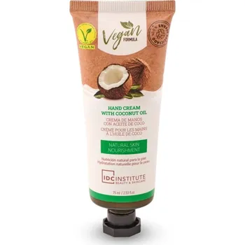 Péče o ruce IDC Vegan krém na ruce s kokosovým olejem 75 ml