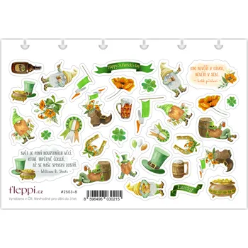 samolepka Fleppi Březen 2025 | arch 8