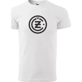 Tričko Čezeta ČZ 4T - bílá / XL / černá